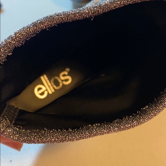 Ellos Metallic Knit ankle boot NWOT - Picture 8 of 9